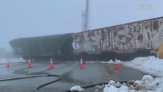 UPDATE: Lanes on US 141 reopen following train derailment