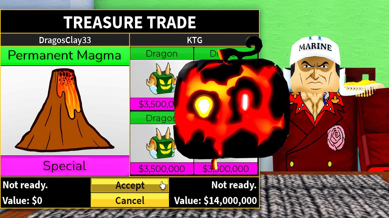 Trading Permanent ADMIRAL FRUITS for 24 Hours (Blox Fruits)...
