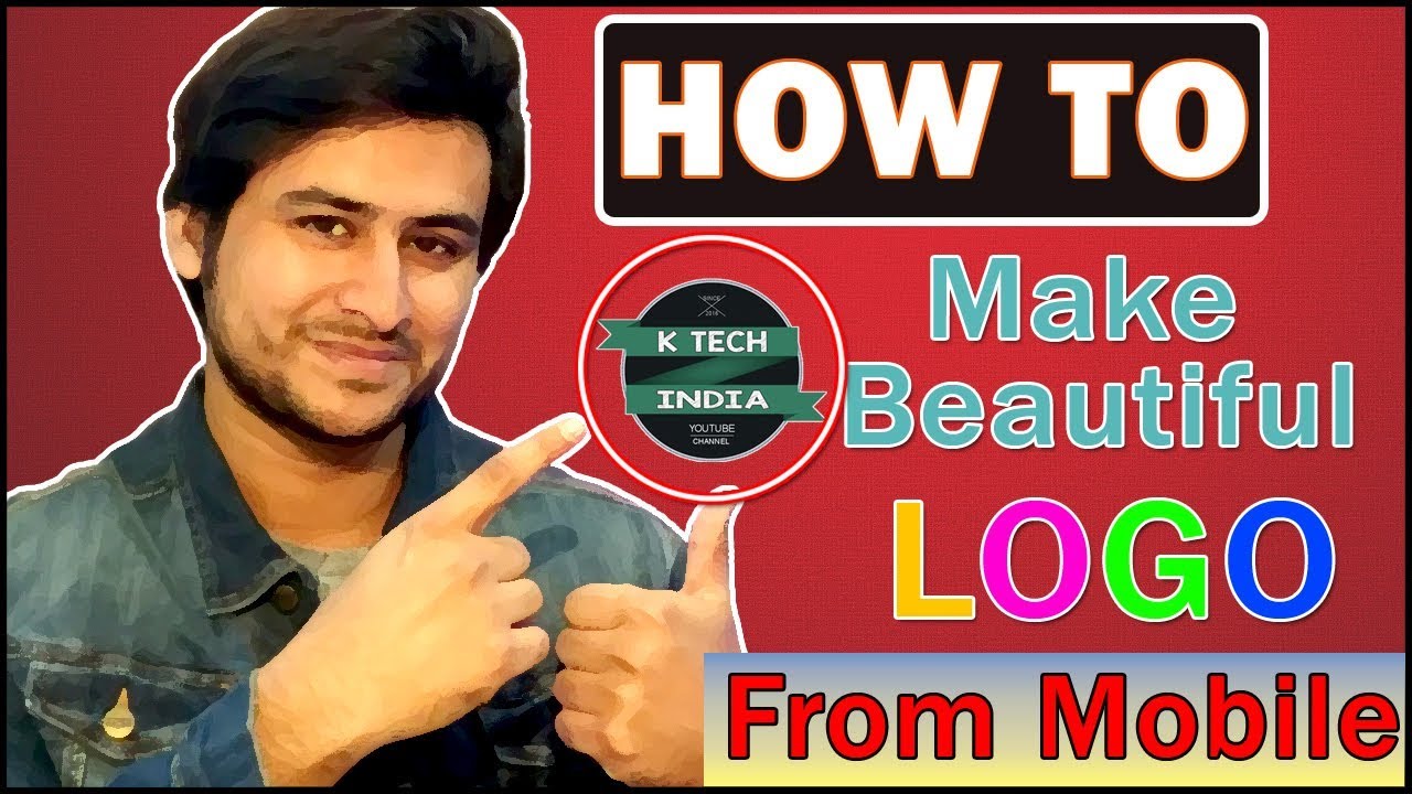 Make Logo on Mobile : Create Logo from Mobile | Make Beautiful Logo in