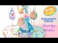 Holographic Charms- Jewelry Holder- Resin Crafts- DIY