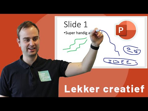 Tekenen in PowerPoint ook tijdens je presentatie