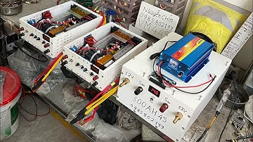 Kích cá nước mặn.Test máy kích và pin 300Ah cho khách hàng.0985802199