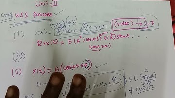 How to pass in probability and random Process