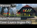Complete Warzone Bullet Penetration Breakdown (Cover Type, Layers, Angles, Weapons, and FMJ)