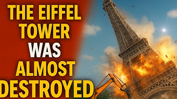 The Eiffel Tower Was Almost Destroyed? 😲 The Untold Story of Paris’s Icon