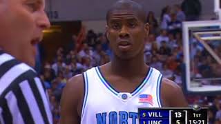2005 NCAA East Regional Semi-Finals:  1 North Carolina v. 5 Villanova