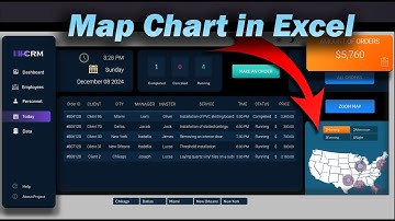 How to Create a Map Chart in Excel Dashboard for Beginners and Advanced Users