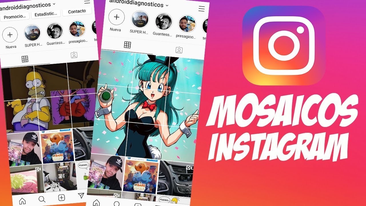 COMO HACER MOSAICOS PARA INSTAGRAM TRUCOS PARA INSTAGRAM YouTube