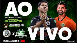 AO VIVO: SÃO LUCAS/UNIFATECIE X CONTORNO FUTSAL | SÉRIE BRONZE PARANAENSE FUTSAL 2026