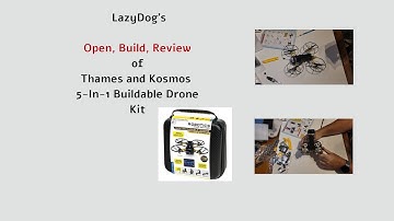 5-in1 Drone Kit...Unbox,  Build and Review