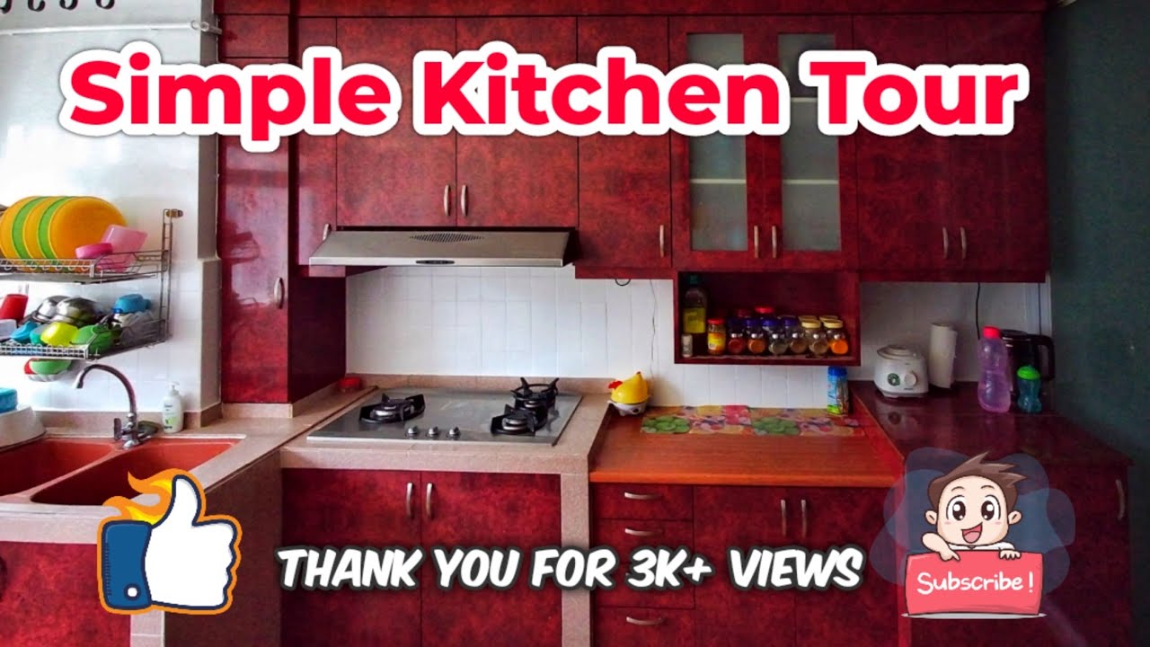 Open kitchen organisation/ modular kitchen tour/Small kitchen tour |#