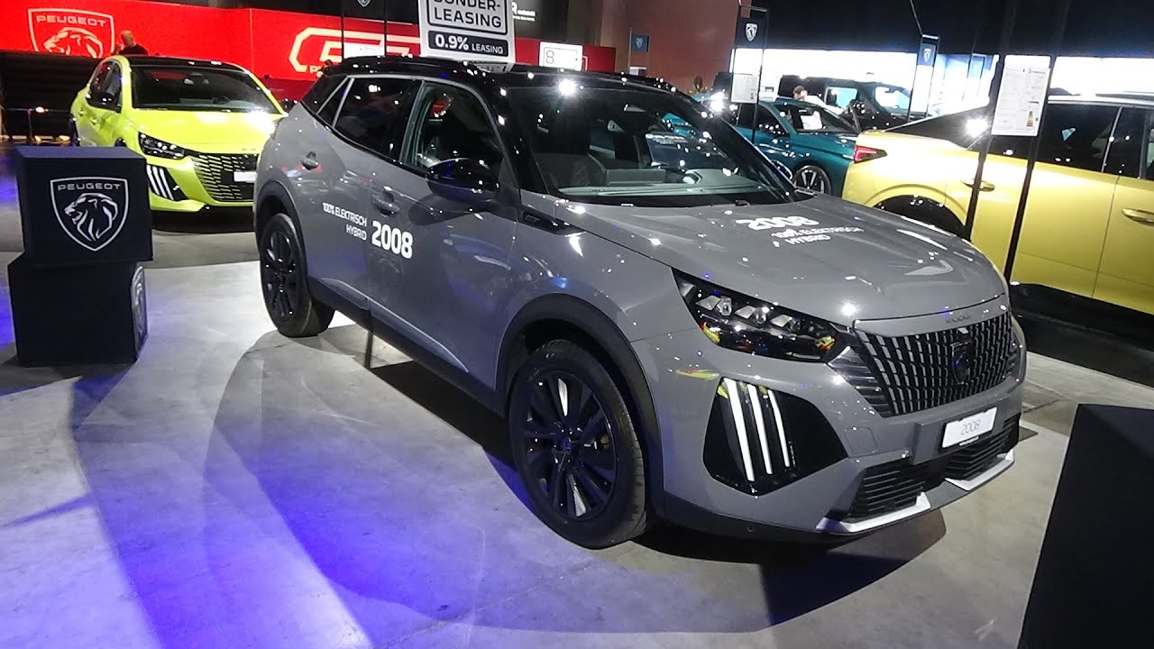 Peugeot 2008 GT Hybrid 145 e-DCS6 2026 года — Экстерьер и интерьер — Автосалон в Цюрихе 2025