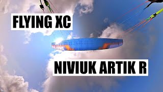 Niviuk Artik R | Flying in punchy conditions | EN-C 2-liner paraglider