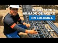 HABILITADO Y ARMADO DE ACERO EN COLUMNAS