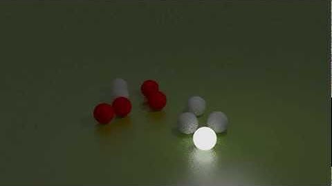 Blender Test Animation - Physics