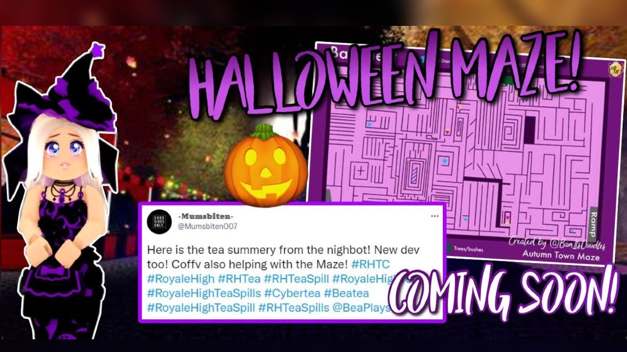 NEW HALLOWEEN MAZE COMING OUT, NEW ITEMS, PRIZES AND MORE! Roblox