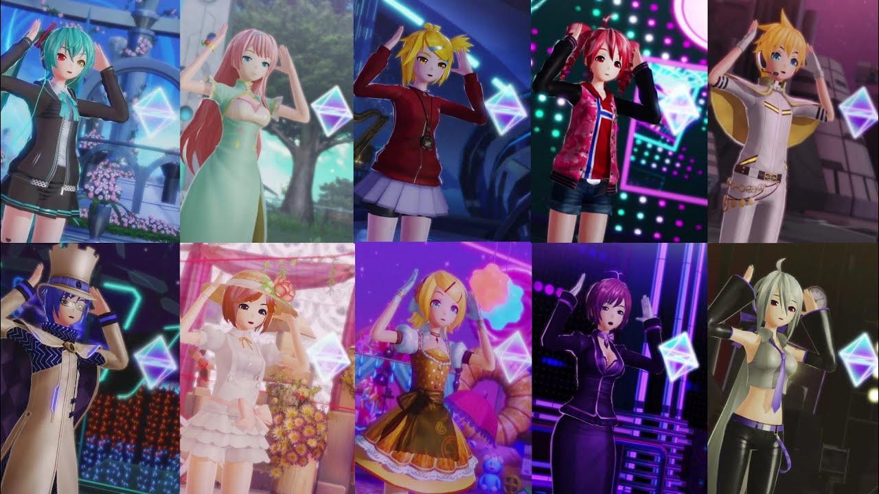 [1080P Full風]Satisfaction [Compilation]初音ミクPROJECT DIVA X [Unión Vocaloid]