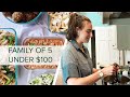 I Meal Prep For A Family of 5 With Less Than $100