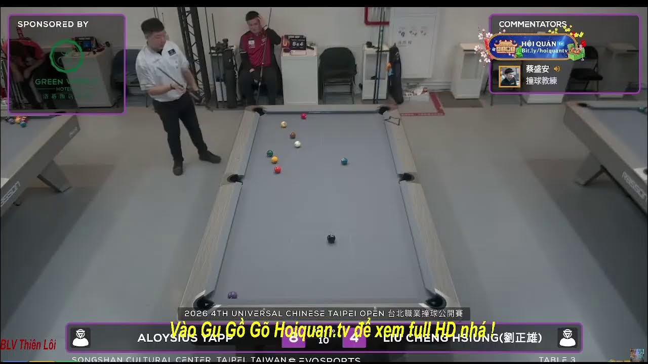 TRỰC TIẾP | Tang Ching Ting & Dương Quốc Hoàng| CTPBA PRO TOUR GRANDS FINAL