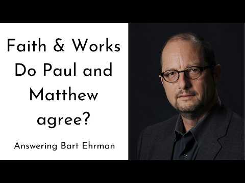 Bart Ehrman claims Matthew and Paul contradict each other.