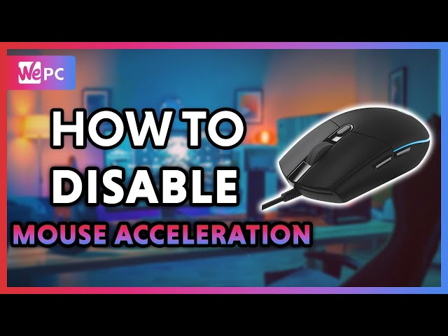 Sprede håndtag violet How to Disable Mouse Acceleration Windows 10 2020! - YouTube