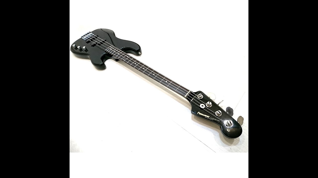 Japan Vintage Basses: Fernandes PJR45 1986 BASS DEMO - YouTube