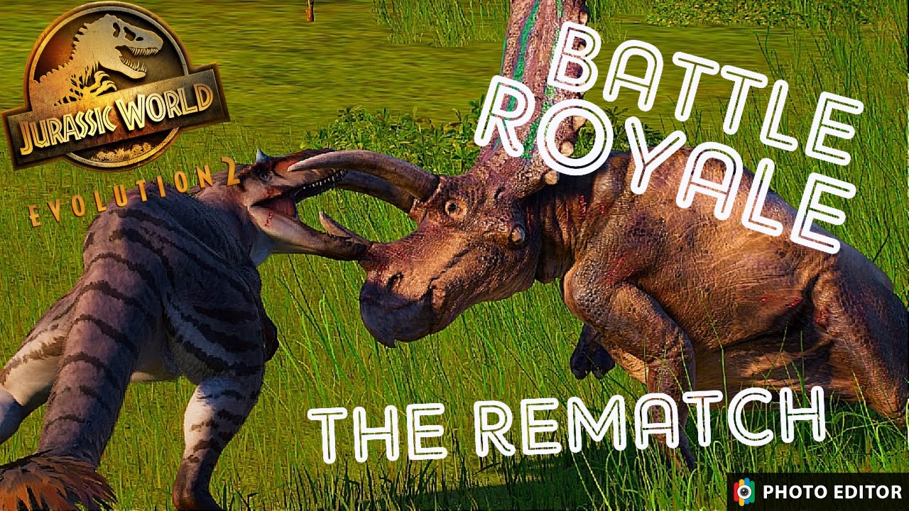 THE BATTLE ROYALE REMATCH!!! Jurassic World Evolution 2 - YouTube