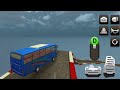 Bus stunt offroad driving