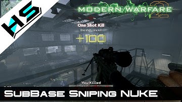 NUKE "Sub Base Intervention Sniper!" - Call Of Duty: MW2 Gameplay Commentary