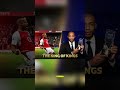 THE GREATEST OF ALL TIME: THIERRY HENRY HONOURED 👑 #ThierryHenry #ArsenalLegend