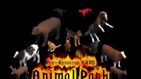 Pre-Rendered ARPG Animal Pack | Unity Asset