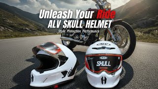 Si Ganteng Baru! Unboxing Helm Full Face ALV SKULL - Apa Kelebihan dan Kekurangannya?