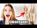 PAMPAS GRASS DECOR TIPS & TRICKS (things you don't know)