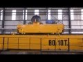 80-10 Ton Double Girder Overhead Crane, EOT Cranes Load Testing