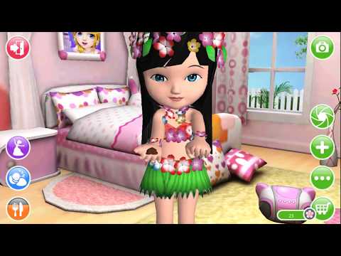 Fun Baby Care Kids Game - Learn Play Makeover Toilet Bath Time Ava the 3D Doll Colors Girls Games