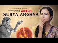 The secret science behind surya arghya