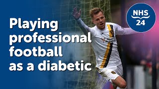 Famous Playing professional football as a diabetic - Bruce Anderson Profile