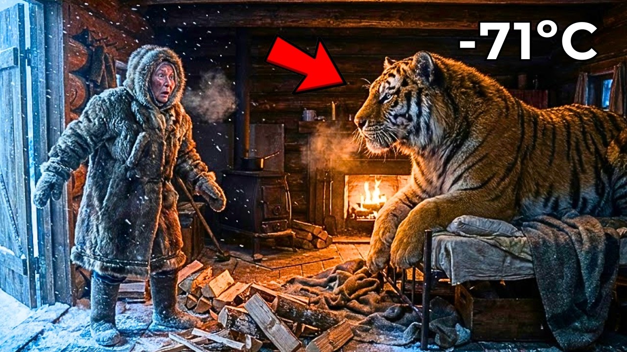 🐅 A Pregnant Tiger Broke Into This 80 Year Old Woman's Cabin to Give Birth at -71°C Siberia