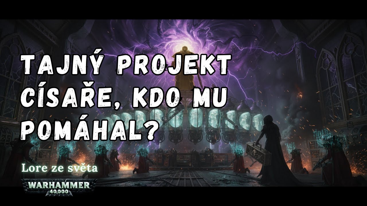 Kdo opravdu stvořil Primarchy? Nová teorie? | Warhammer 40K Lore Česky
