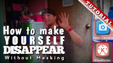 DISAPPEARING EFFECT - How to do it without masking | Kinemaster Tutorial Video