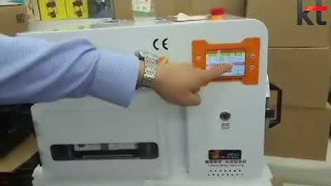 Exclusive video for Iphone 6G Screen OCA Laminate And Bubble Remove Using M Traingle MT 102 Machine