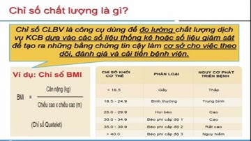 Xay dựng chỉ số trong kiểm soát nhiễm khuẩn bệnh viện trong cơ sở khám chữa bệnh  1