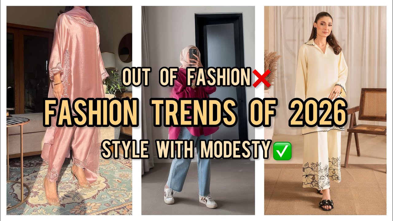 🔴8 Latest FASHION TRENDS of 2026 🌺| 