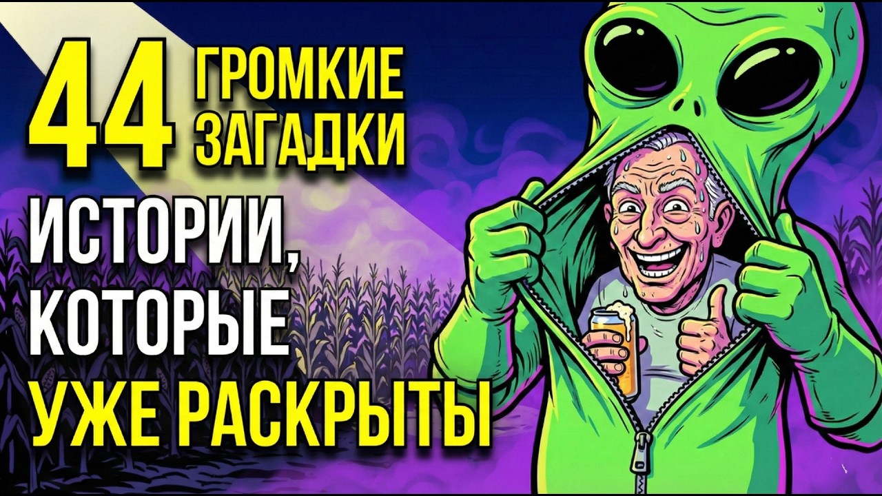 44 громкие ЗАГАДКИ истории, которые на самом деле РАСКРЫТЫ