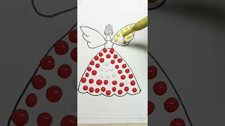 water colour drops#girl #angle #trending #viral #youtubeshorts #shorts