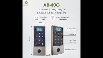 Homekit - Cách thêm và xóa người dùng của Khóa vân tay dung lượng lớn 4 in 1 AB-40G app Tuya Smart