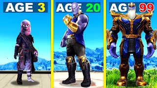 Surviving 99 YEARS As THANOS In GTA 5 ...