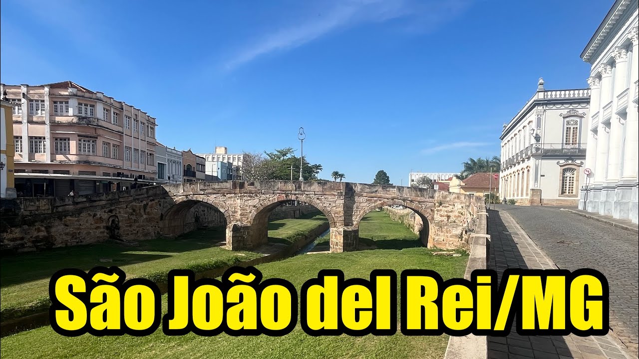 (VLOG) Conhecendo SÃO JOÃO DEL REI: A maior cidade histórica de Minas Gerais.