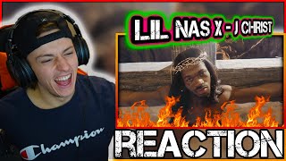 IS THAT KANYE?!?! | Lil Nas X - J CHRIST | WeReact #91!!!