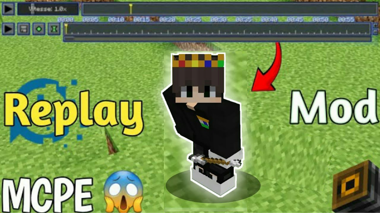 Minecraft Pe REPLAY Mod 1.20 🔥 Minecraft Cinematic Mod / Addon 🤩 - YouTube
